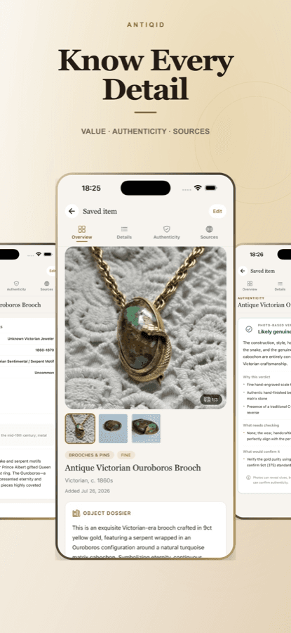 Grounded Resale Ranges — AntiqID app